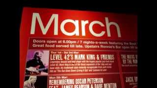 #2 Mark King &amp; Friends @ Ronnie Scott's 27.2.2012 CLOCKS GO FORWARD