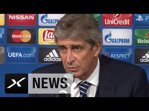 Manuel Pellegrini: "Gladbach hat sich gefangen" | Borussia Mönchengladbach - Manchester City