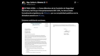 Serias amenazas a México por su ayuda al pueblo cubano