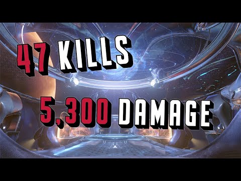 Halo 5 Champ Arena- 47 Kill, 5300 Damage gameplay (truth CTF)