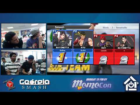 Gwinnett Brawl July 2018 - ScAtt/Wrath Vs RGF/Dusk - Smash 4 Doubles Winners Semis