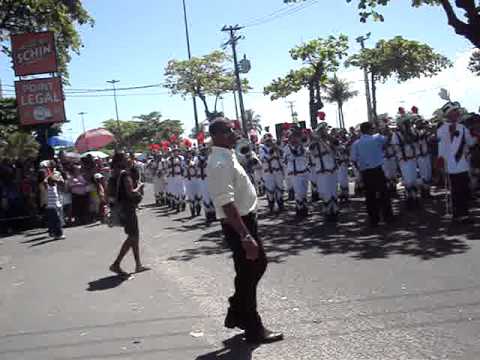 Fanjuce - Fanfarra do Colegio Estadual de Ilheus - Desfile 07 de Setembro de 2011