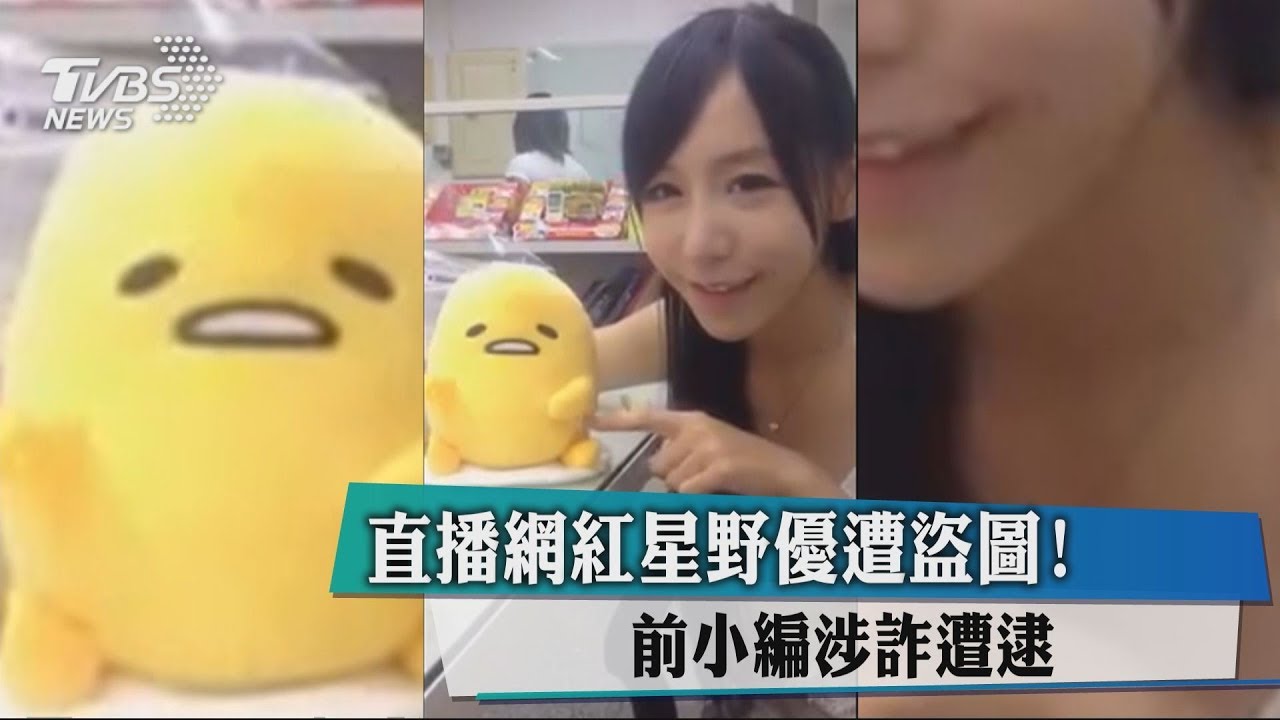 直播網紅星野優遭盜圖! 前小編涉詐遭逮