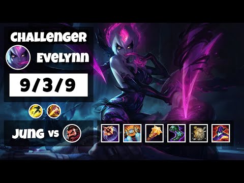 Evelynn Jungle S11 11.18 Challenger Replay (9/3/9) - BR