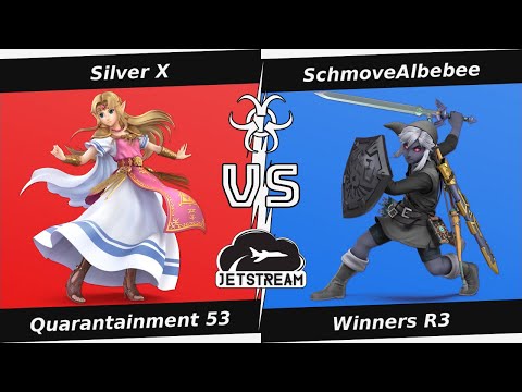 Quarantainment 53 Winners R3 - Silver X (Zelda) Vs. SchmoveAlbebee (Link) Smash Ultimate - SSBU