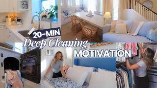 20-Min STRESS FREE Home Cleaning: Speed Cleaning for a Busy Week!
