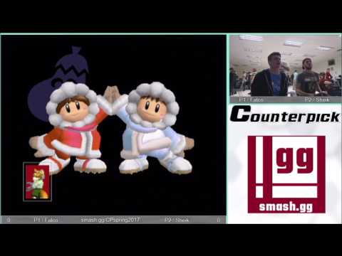 CPSpring2017 Melee Singles - RR Bo3: Tanooky (Fox) vs Bolvelt (Ice Climbers)