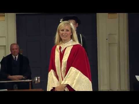 Alison Balsom - Honorary Degree - University of Leicester