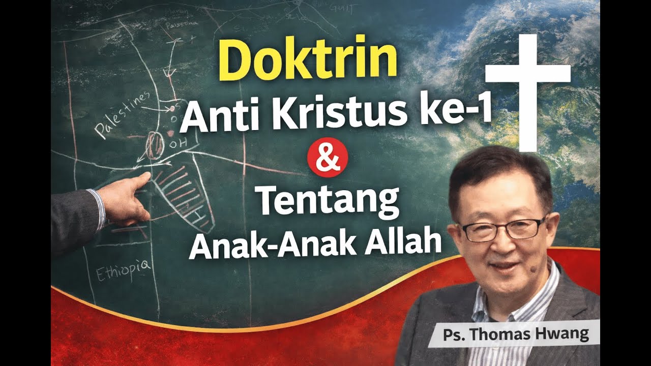 4. Doktrin Anti Kristus ke-1 & Tentang Anak-Anak Allah | Memahami Peta Waktu Tuhan Sebelum Terlambat