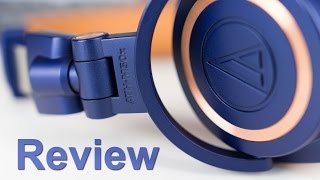 Video thumbnail for Audio Technica Limited Edition ATH M50x Review by Ballistic Tech