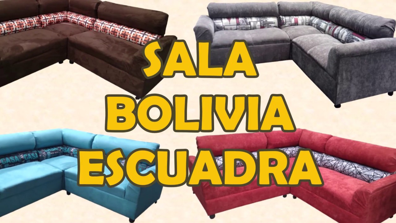 Sala escuadra pequeña y económica de 3 módulos