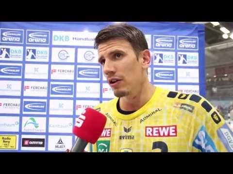 Interviews nach dem Sieg der Löwen gegen den VfL Gummersbach