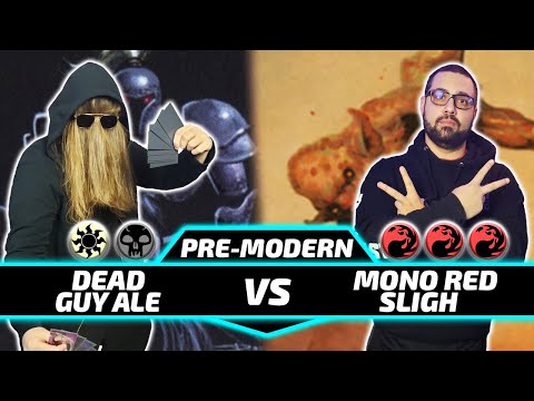 Dead Guy Ale vs Sligh [Paper Pre-Modern MtG Gameplay] 2024