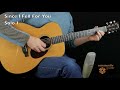 Since I Fell For You, Solo 1