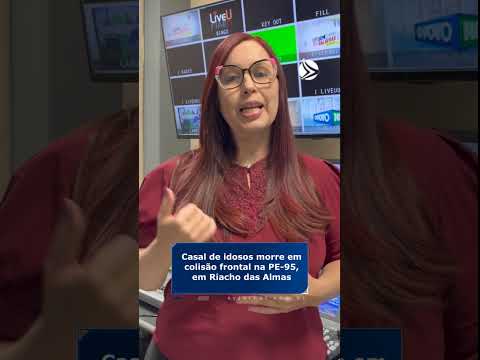 Casal de idosos morre em colisão frontal na PE-95, em Riacho das Almas
