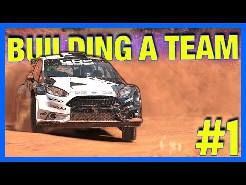 BUILDING A CUSTOM RACING TEAM!! - DiRT 4 Career Mode Gameplay (Part 1)