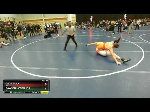 170 Lbs Champ. Round 2 - Cade Ziola, NE Vs Dawson McConnell, IL B04c