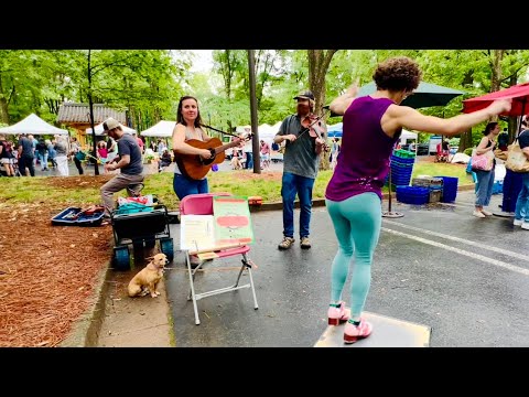 Give the Fiddler a Dram Buckdance - Miss Moonshine & Dog ft Max & Maggie