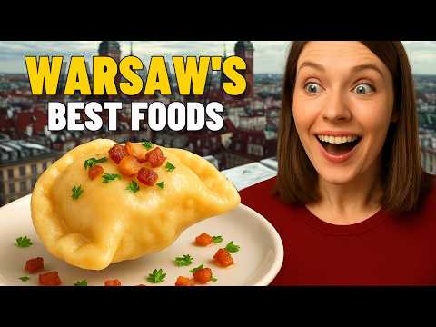 Top 10 Most Popular Foods in Warsaw | Traditional Polish Cuisine & Street Food 🇵🇱🍲