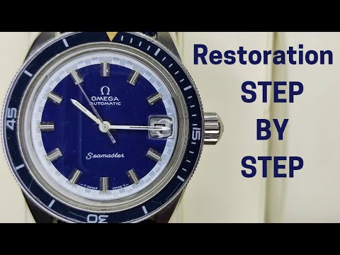 Long version watch restoration Omega Seamaster cal.565