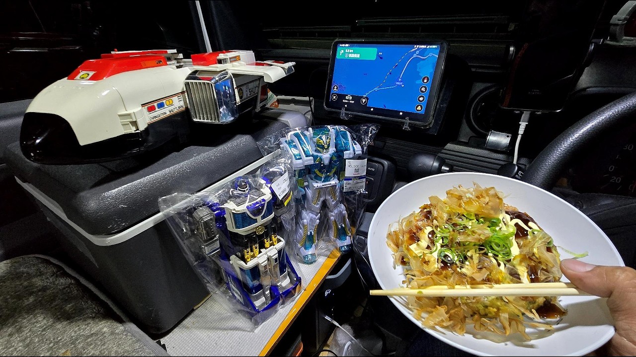 車中泊で前乗りして“謎の取引”してきた結果…