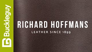 Richard Hoffmans Leather, Sprinter | Classic Brown | Full Grain Leather Demo