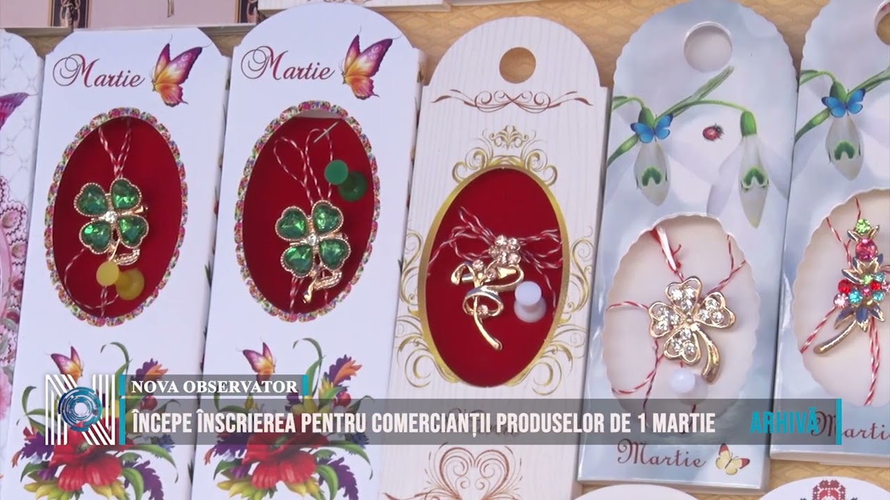 ÎNCEPE ÎNSCRIEREA PENTRU COMERCIANȚII PRODUSELOR DE 1 MARTIE
