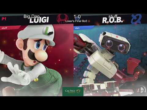 Cal Poly Cultural Cup 2022 - Losers Final - Big Dan (R.O.B.) vs stuff (Luigi)