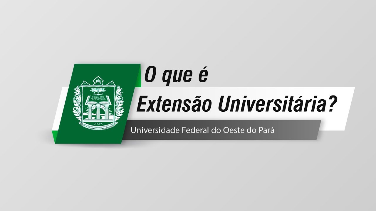 O que é Extensão Universitária?