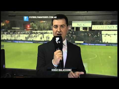 El análisis de Hugo Balassone. Quilmes 0 - Racing 1. Fecha 16. Torneo Primera División 2014. FPT.