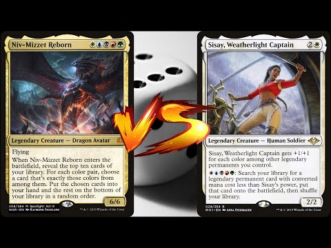 Niv mizzet Reborn VS Sissay - MTG EDH Duel Commander