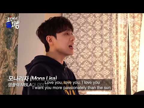 Lee Joon of MBLAQ singing Mona Lisa in 2024