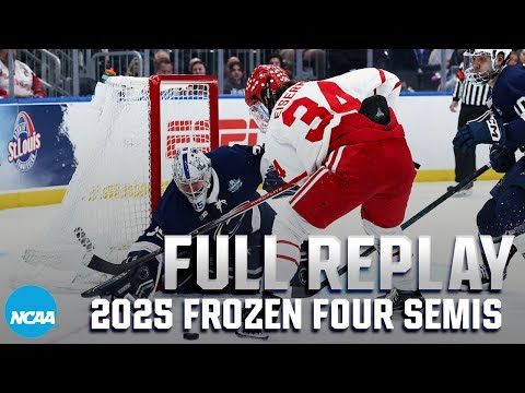 Boston U. vs. Penn State: 2025 NCAA Frozen Four semifinals | FULL REPLAY