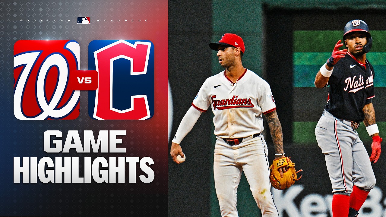 05월27일 워싱턴 클리블랜드 MLB 하이라이트