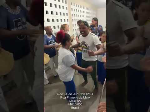 #@samba de roda de capoeira na #cidade de Mairi Bahia