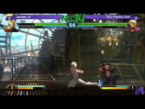 NEC 14 KOF XIII Top 8 James Jr vs. RG | PachuKof