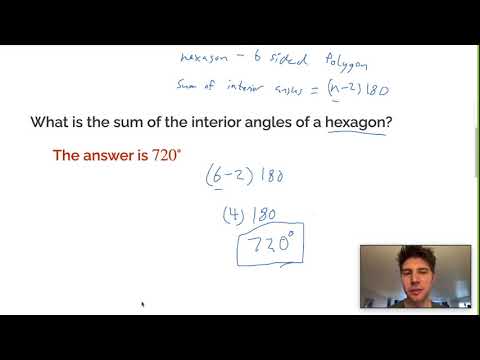 Interior Angle For Hexagon