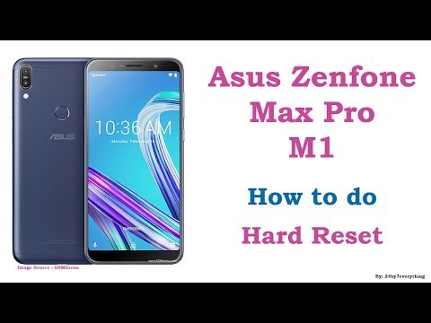 Asus Zenfone Max Pro M1 | How to do Hard Reset