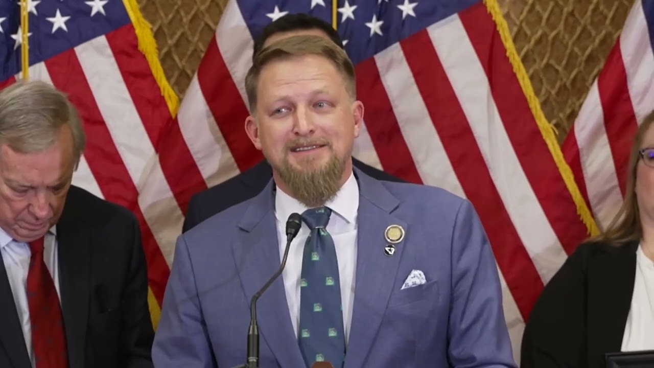 South Carolina State Representative Brandon Guffey at the Section 230 Press Conference
