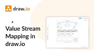 Create a Value Stream Map in draw.io for Confluence (using the new board editor)