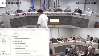 City of Brainerd - City Council Meeting - 12/15/2025