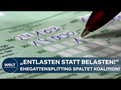 Video Thumbnail: EHEGATTENSPLITTING: Zerreißprobe für Koalition! SPD will Reform, aber Union blockiert Steuererhöhung