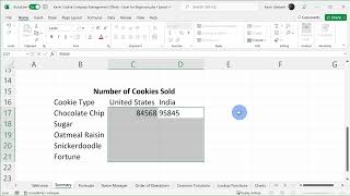 3-4. Enter data: Select cells to enter data quickly