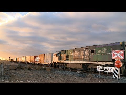 6PM6 Pacific National Container Train With NR84 "Southern Spirit" (19/2/2018) - PoathTV Railways
