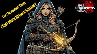 Idle Champions of the Forgotten Realms: Unlocking Tess. Let her stack. Then step aside.