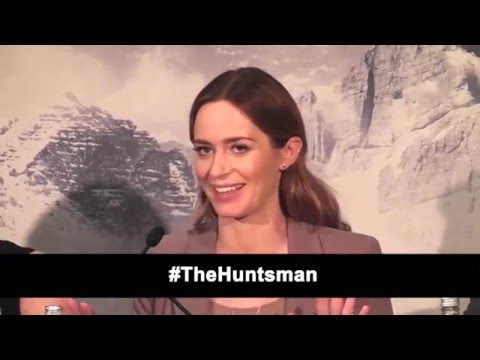 Press Conference: Emily Blunt, Chris Hemsworth | The Huntsman: Winter’s War