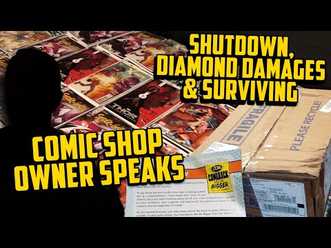Comic Book Industry Updates // Comic Shop Owner Talks About Surviving The Shutdown