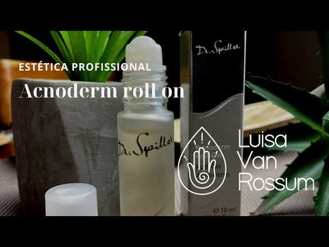 Como secar espinhas e combater a acne: Acnoderm roll on Dr. Spiller!!!