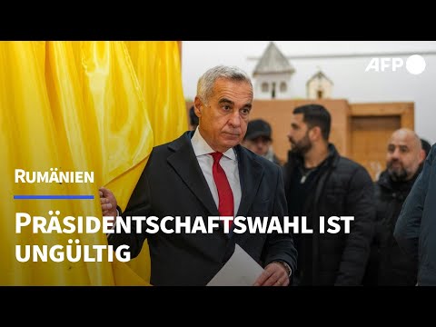 Rumäniens oberstes Gericht annulliert Präsidentschaftswahl | AFP
