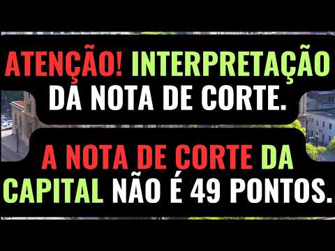 Regarding the cut-off score. Judicial Technical Clerk Exam, capital and greater São Paulo, 2025.